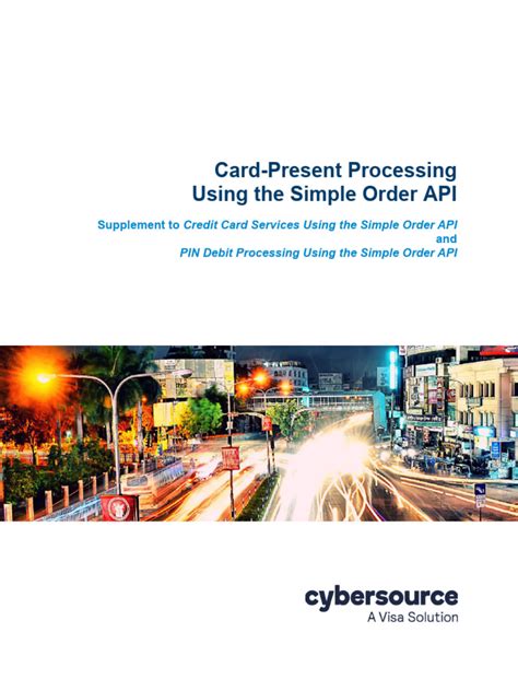 Learn more. . Cybersource simple order api request fields